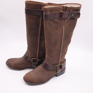 UGG Australia DREE Chestnut Tall Leather Boots Item ##1005690